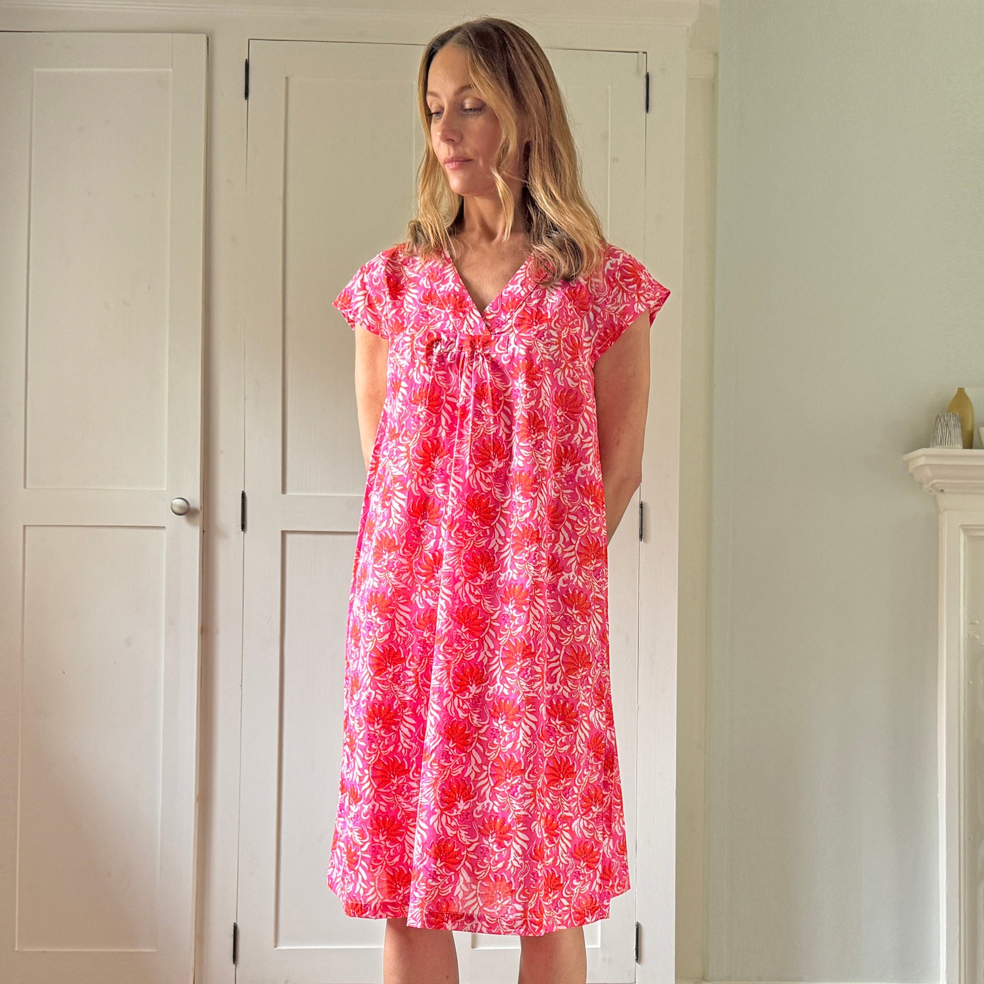 AUDREY SHIFT RESORT NIGHTIE DRESS