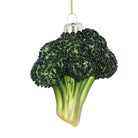 9cm Broccoli Stem glass ornament