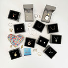 Christmas advent calendar with jewellery inside