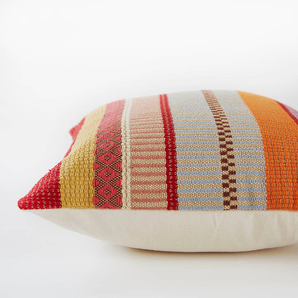 Darjeeling Rainbow Cushion: 45cm x 45cm