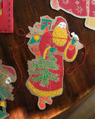 Saint Nicholas Hand Printed Garland
