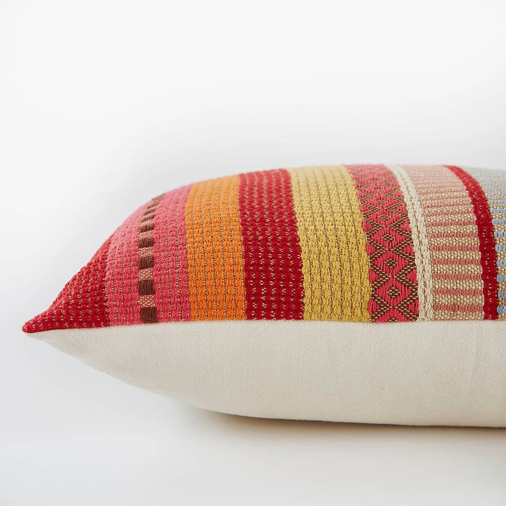 Darjeeling Rainbow Cushion: 40cm x 60cm