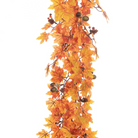 Autumn Maple Garland with Acorns 180cm