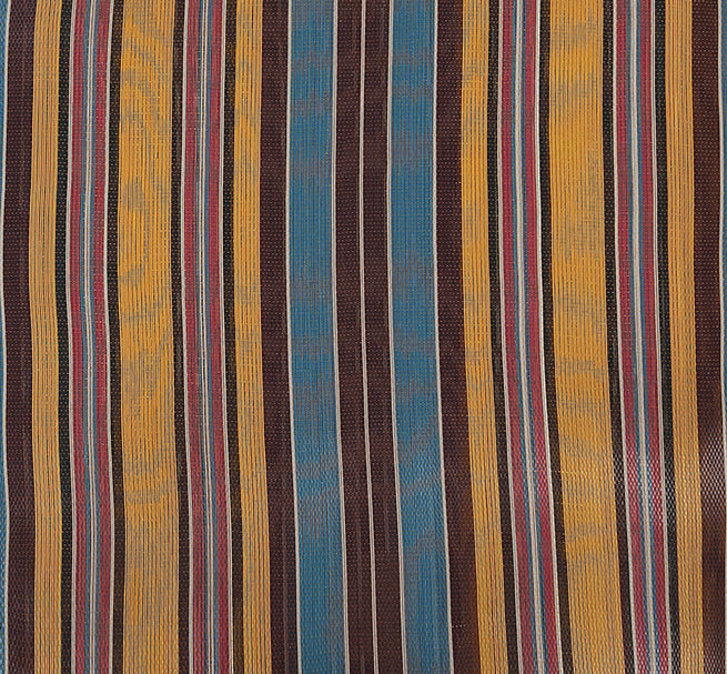 Farmers Market Shopper in Indian Yellow, Saxe Blue & Rose Beige