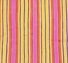 Colourful recycled market bag in pink, green and yellow tones, made from repurposed cement sacks