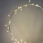 wreath christmas table decoration light