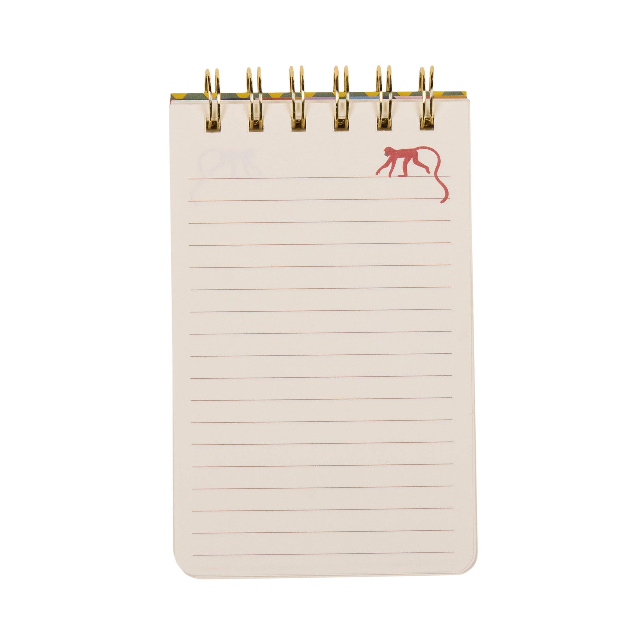 Designworks Ink A Dopo Monkey Twin Wire Notepad