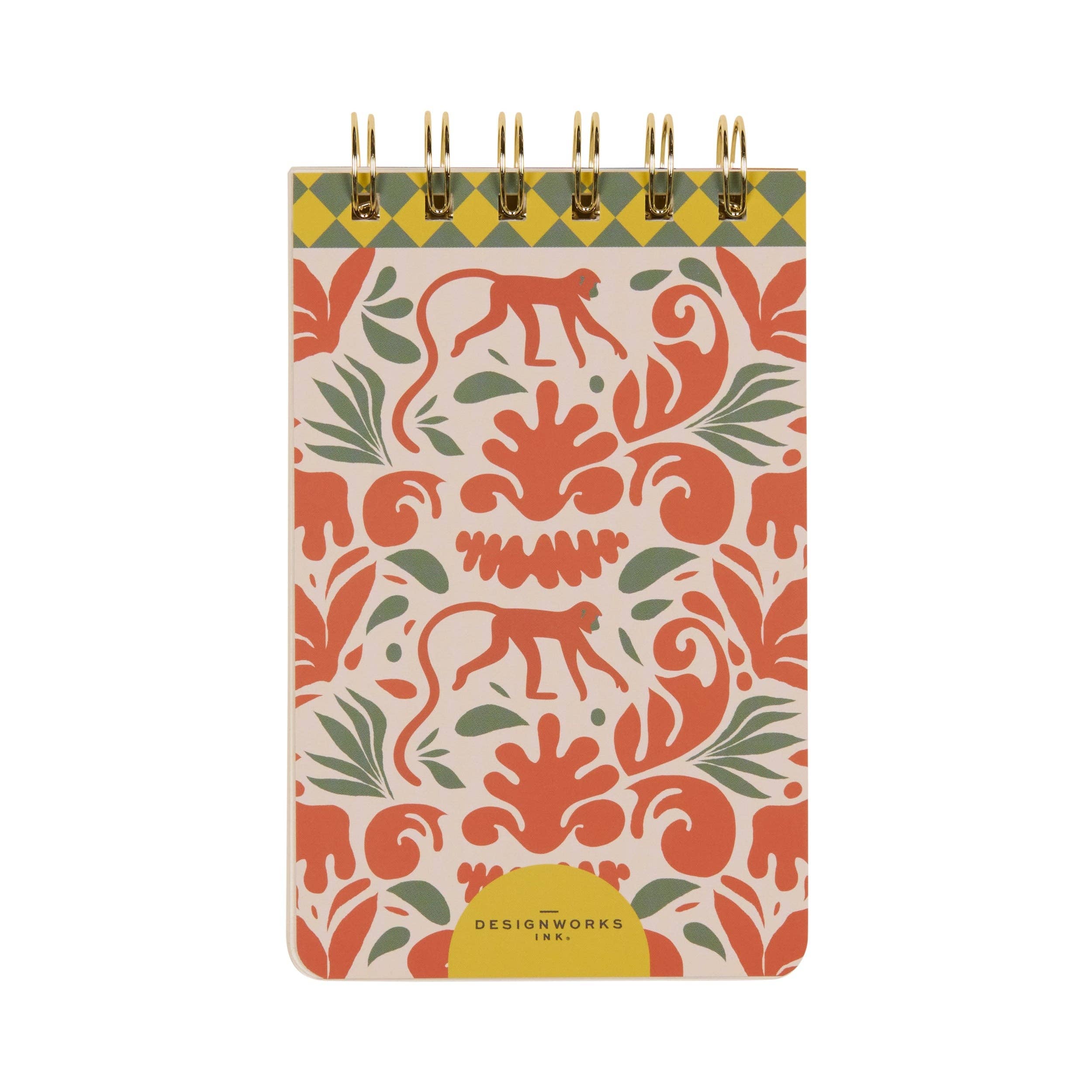 Designworks Ink A Dopo Monkey Twin Wire Notepad