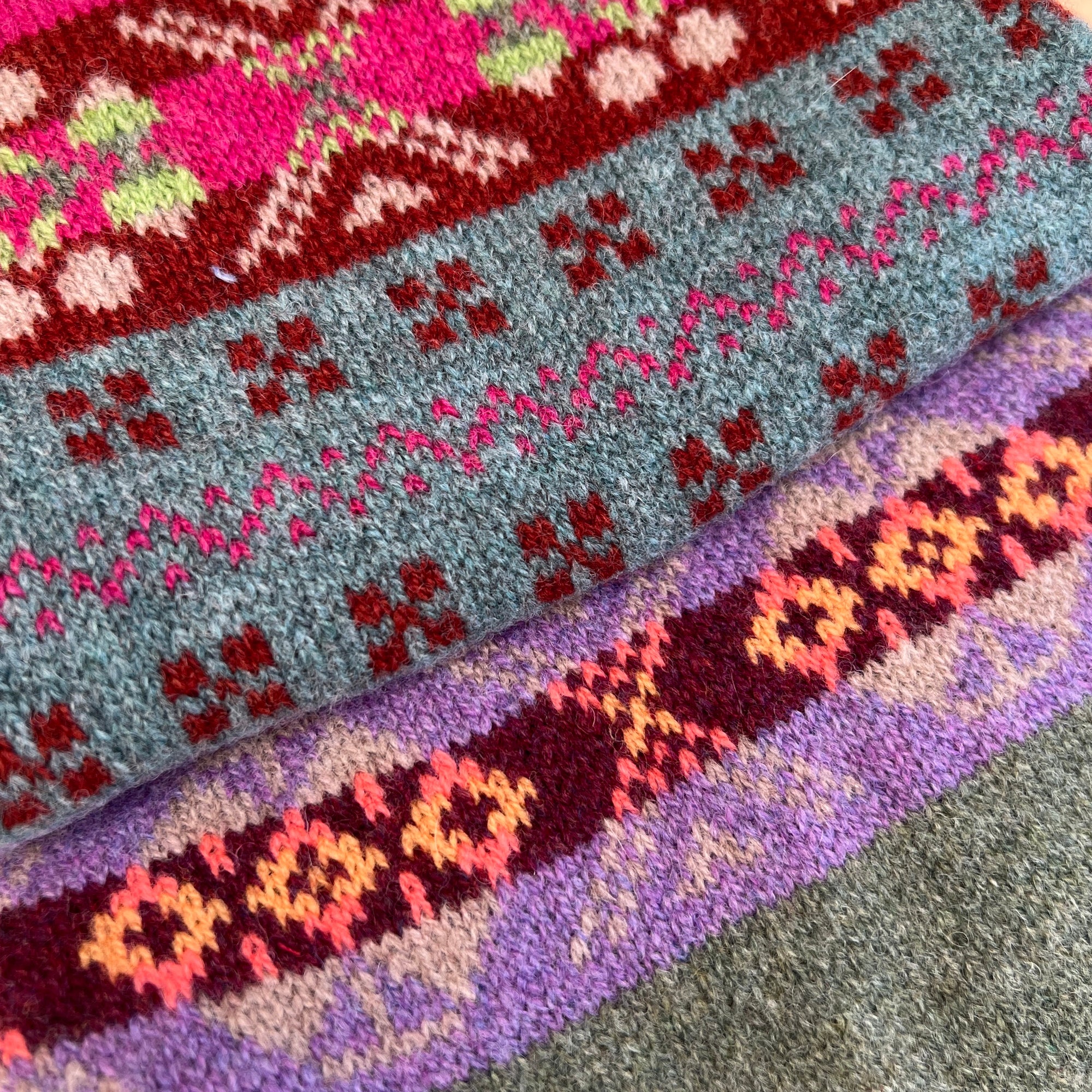 merino wool scarf made in scotland