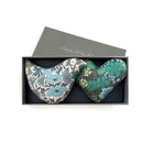 Box of 1 Lavender Heart & 1 Lavender Bird - Bird's Eye View