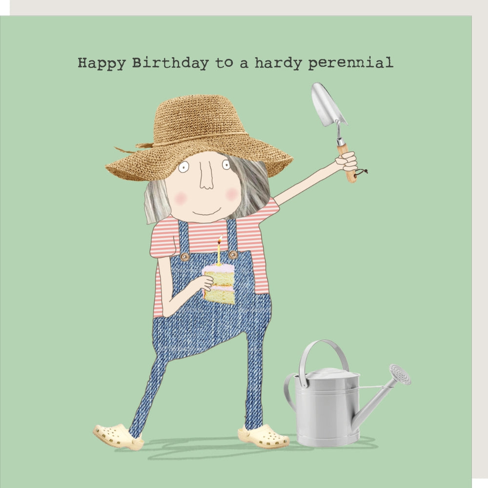 Hardy Perennial Greeting Card