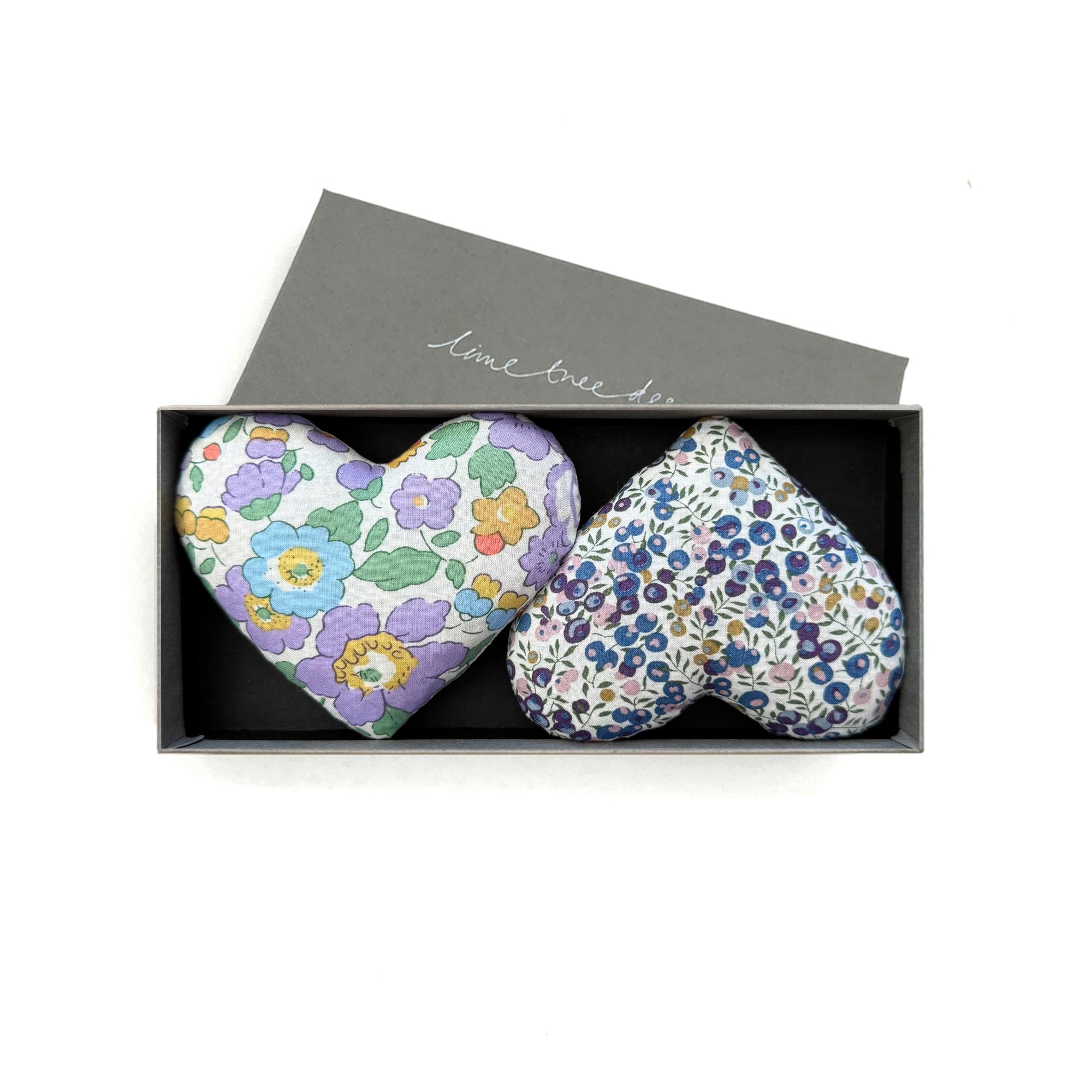 Box of 2 Lavender Hearts - Lavender Ladies