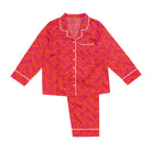 Summer Meadow Magenta & Orange Cotton Pyjamas