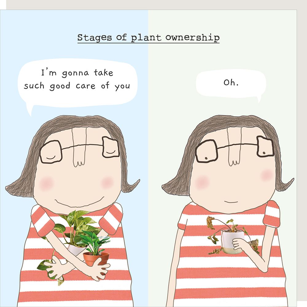 Plant Ownership Greeting Card