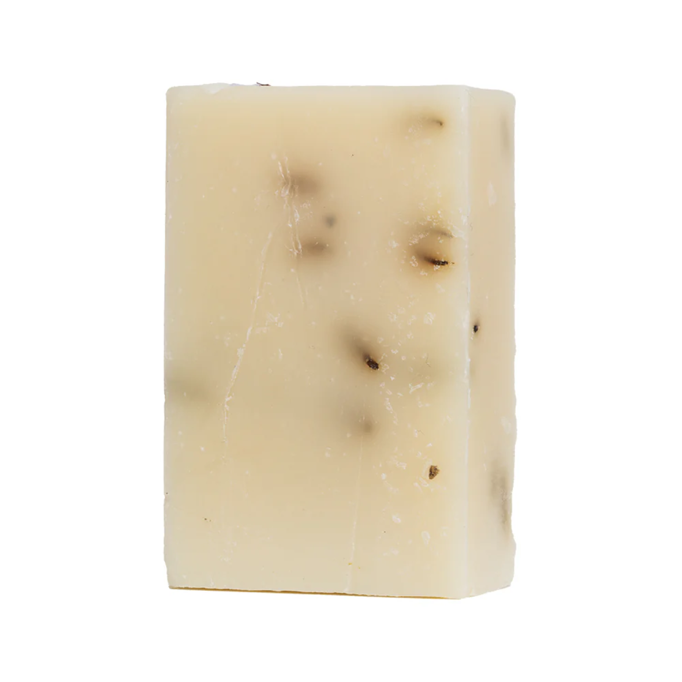 Rosemary soap on a white background