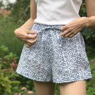 Blue Bud Sleep Shorts