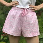 Pink Bud Sleep Shorts