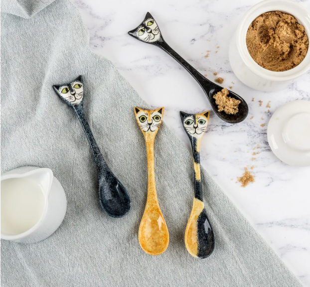 Cat Spoons by Hannah Turner