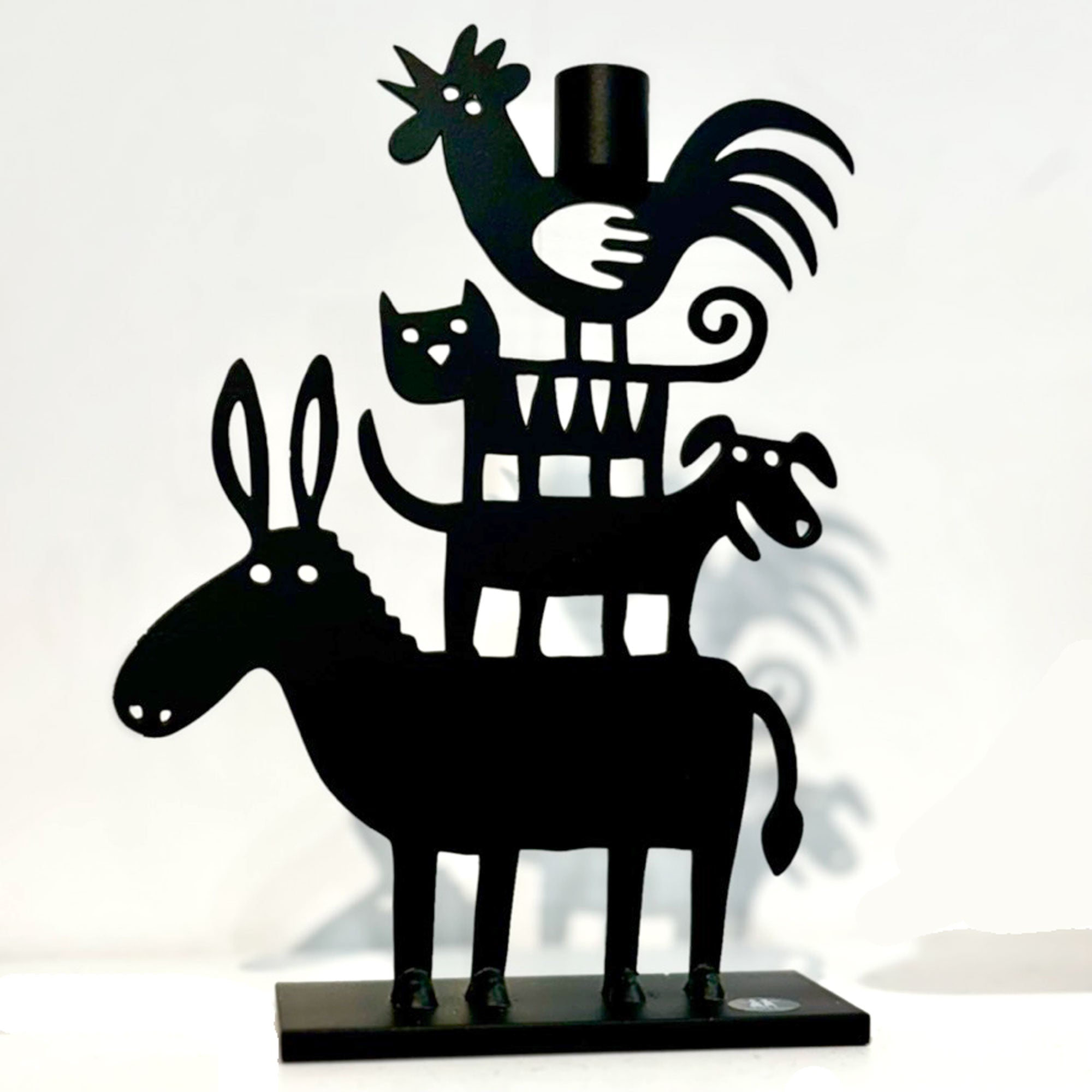 Large Donkey Pyramid Candle Holder  - Bengt & Lotta