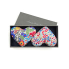 hearts filled with lavender made from liberty London fabric