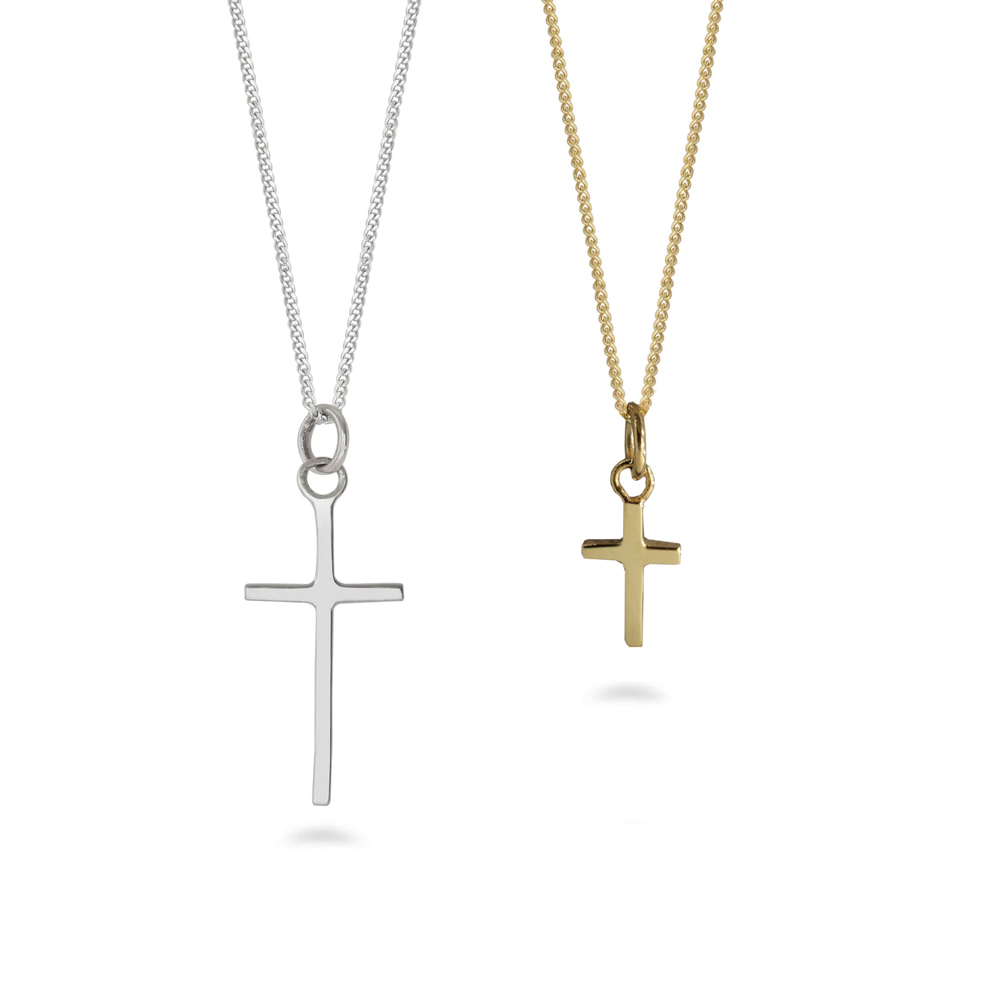 Mini gold cross Necklace