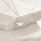 Bird Pendant Necklace Sterling Silver