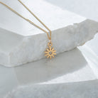 14ct Gold Flower Necklace