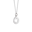star cut out necklace