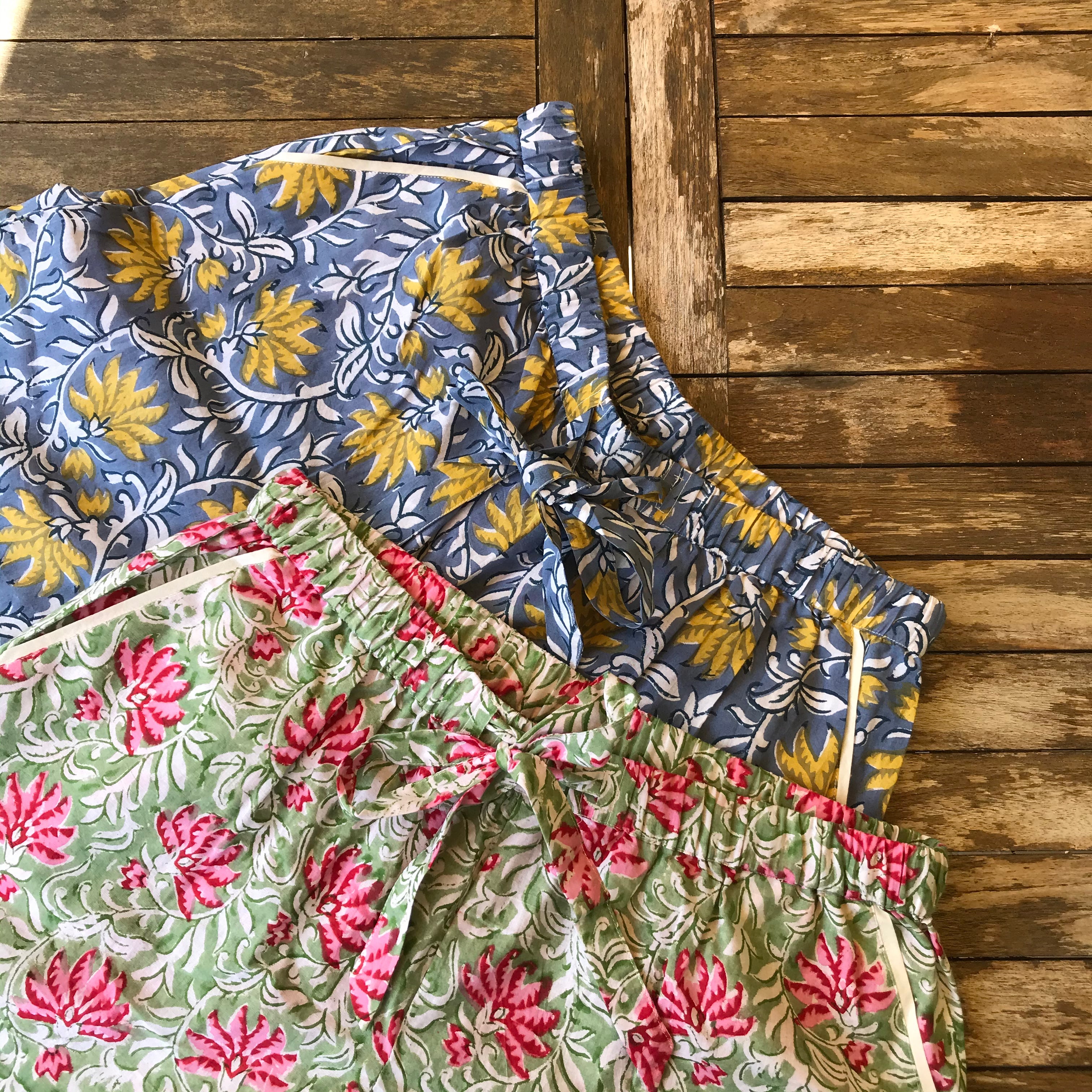floral pjs bottoms