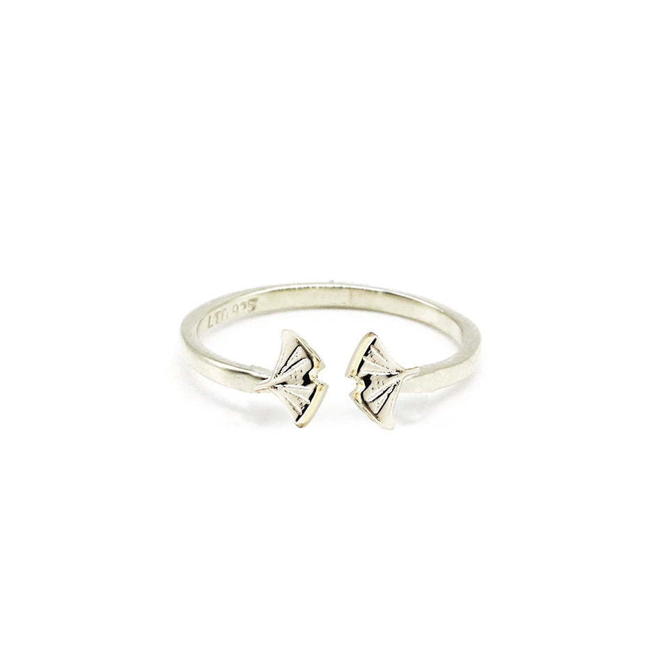 Mini adjustable ring in sterling silver