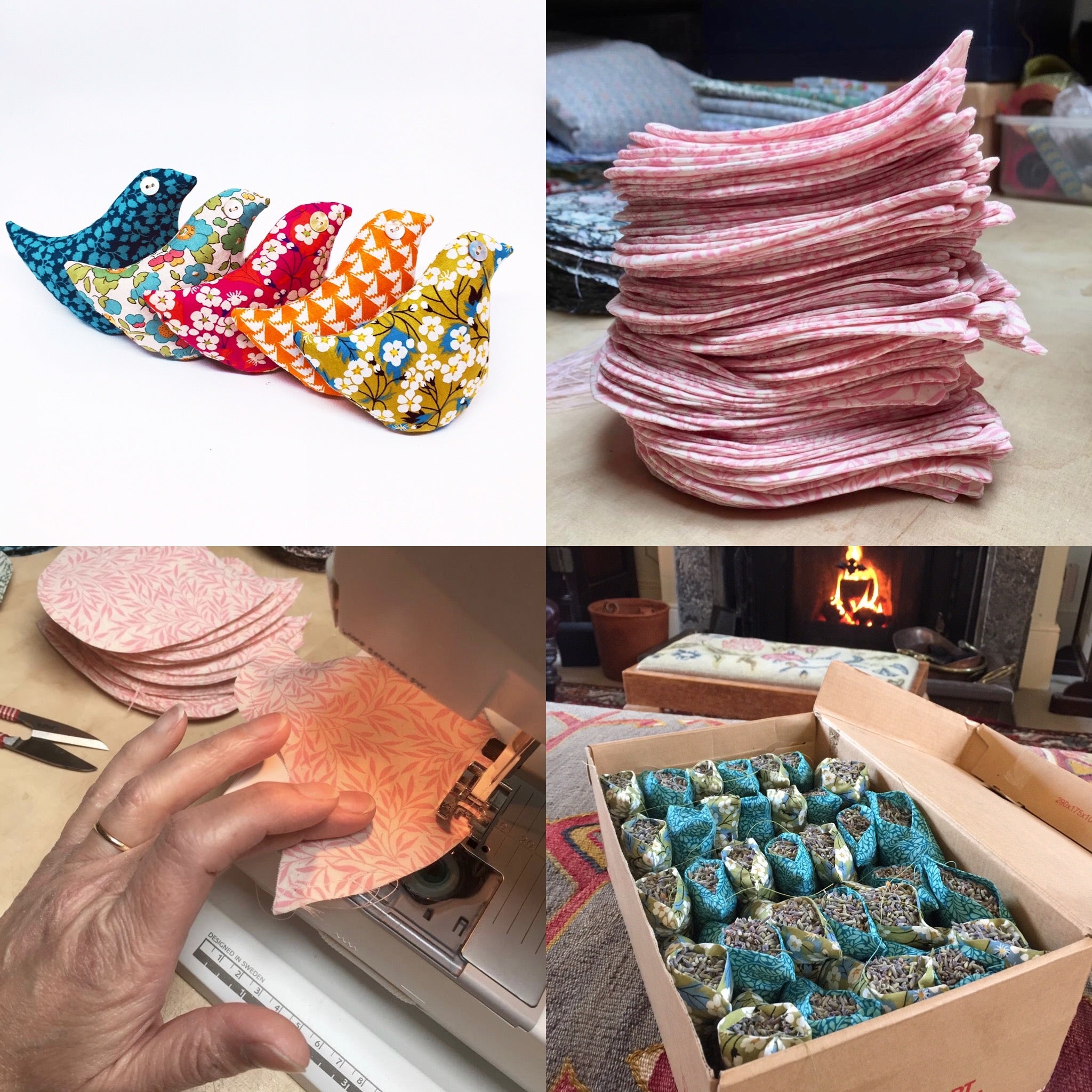 sewing liberty fabric