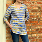 Blue and Mustard Fish