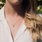 tint mouse pendant on a curb necklace chain