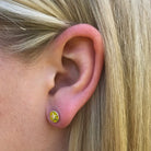 Enamel Star Studs Earrings