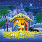 Nativity scene card 