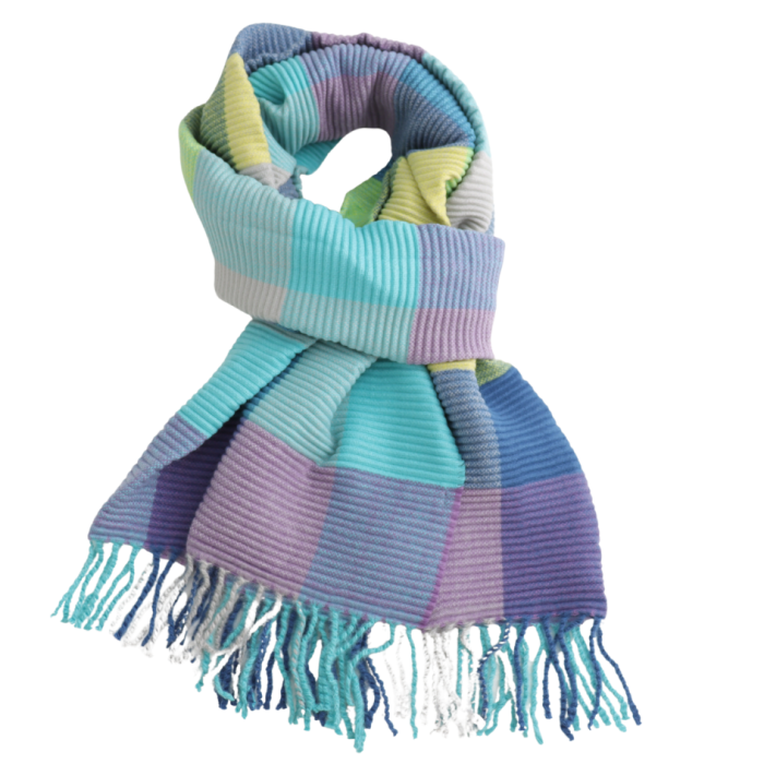 plaid scarf 