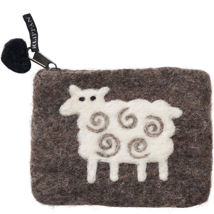 Sheep Felted Wool Purse