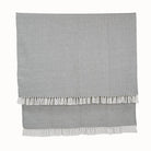 Diamond Dove Grey Blanket: 250cm x 130cm