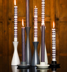 Candle Holder Medium - Gunmetal Grey
