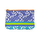 Cosmetic Bag: Summer Border Blue/Lime