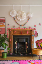 Bauble Hand Printed Paper Garland