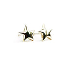 Star Stud Earrings Sterling Silver