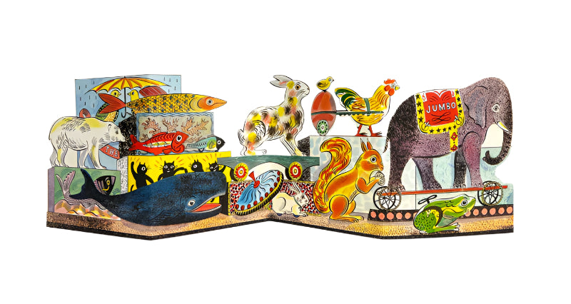 Tin Toys - Polar Bear 3D Card by Emily Sutton