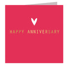 Gold Foiled Anniversary Card