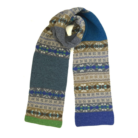 merino wool scarf made in scotland 