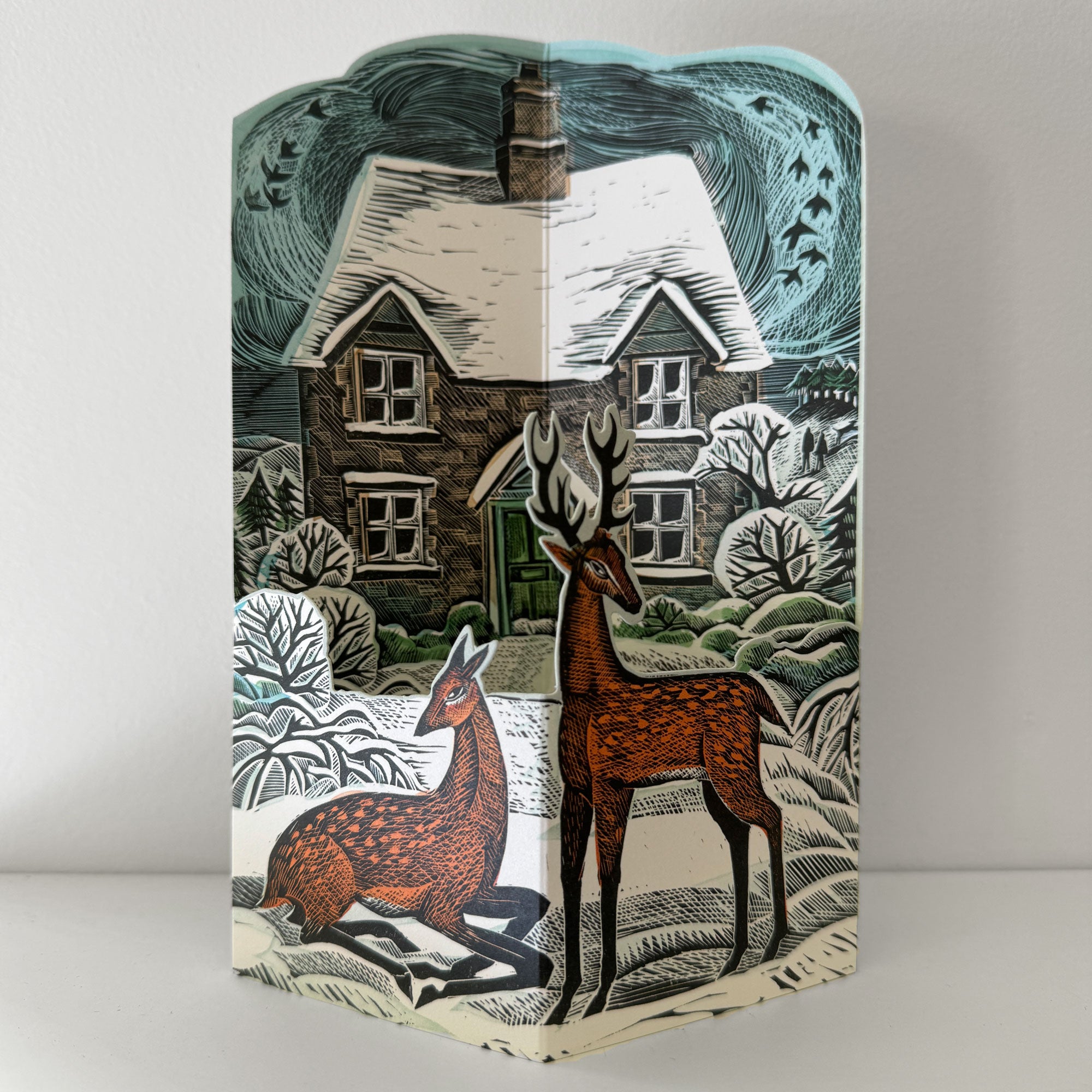 Hope Cottage by Angela Harding 3d Card