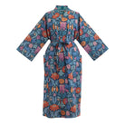 Long Kimono Robe Standen  - Morris Collection :Made with Liberty Fabric