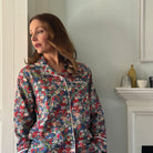 Liberty Pyjamas Red & Blue Thorpe