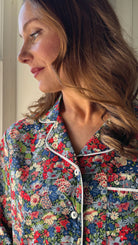 Liberty Pyjamas Red & Blue Thorpe