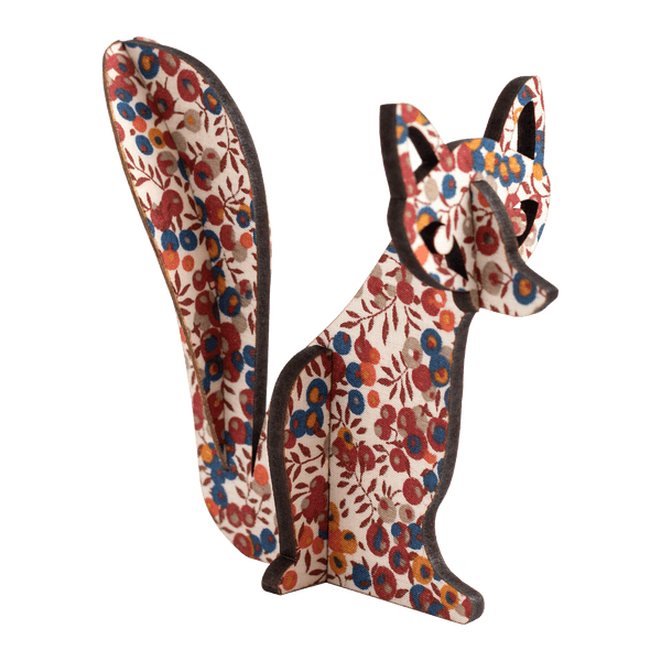 Wooden Fox made with Liberty 